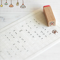 40-teiliges Vintage Holzstempel-Set Niedliche Tier-Gummistempel DIY Scrapbooking Journal Basteln Dekoratives Holzstempel-Kit mit Box