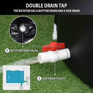 Bain de glace portable en PVC <span class=keywords><strong>gonflable</strong></span> pour adultes avec logo personnalisé Piscine à dosette de récupération écologique pour <span class=keywords><strong>spa</strong></span> en plongée froide - Product Image 5