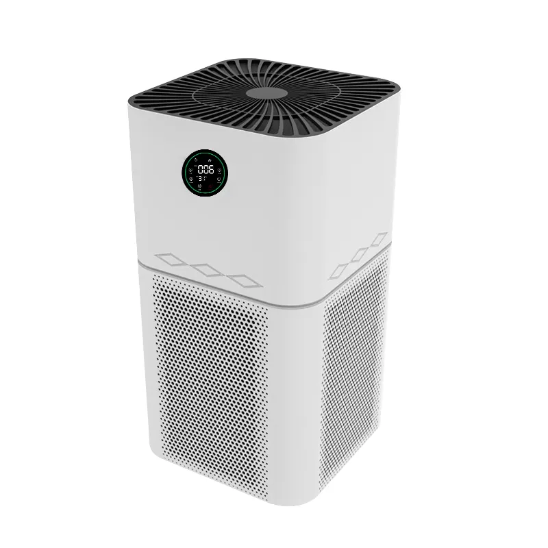 جهاز لتنقية الهواء للاستخدام المنزلي منظف هواء يدعم UV UV مصباح وTVOC OEM / ODM للبيع بالجملة