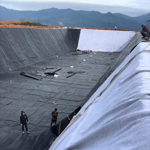 Hot Sale GM13 0.5mm 0.75mm 1mm <strong>HDPE</strong> <strong>Geomembrane</strong> Pond <strong>Liner</strong> for Fish Farming <strong>HDPE</strong> <strong>Liner</strong>