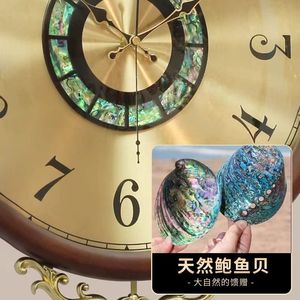 Metal Wall <b>Clock</b> Round 60mm Silent <b>Battery</b> Powered Living Room Home Decor - Product Image 4