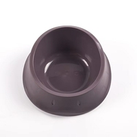 Bol en plastique antidérapant et anti-renversement pour animaux de compagnie, gamelle simple pour chiens et chats, pour petits animaux