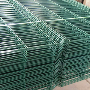 Recinzione per Giardino Forniture per Edilizia Materiale Metallico per Esterni Rete Metallica Elettrosaldata Curva 3D di Sicurezza in Acciaio Facilmente Assemblabile Recinzione in PVC - Product Image 1