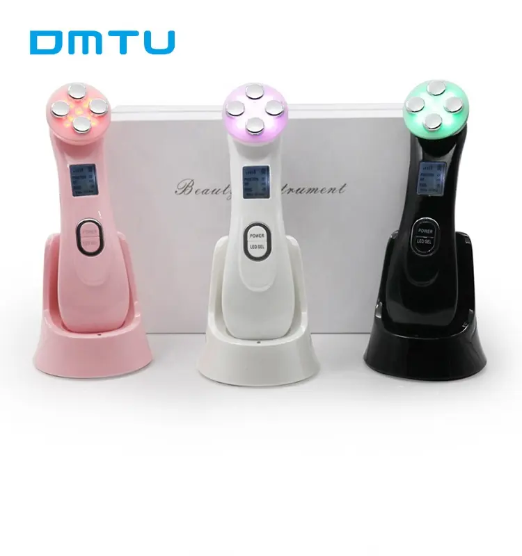 Portable Home Use Electric Facial Beauty Mini Microcurrent Face Lift Machine for Wrinkle Removal Face Toning Device