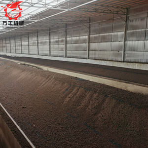 Máquina volteadora de compost de cuchillas múltiples para residuos orgánicos, volteadora de compost en hileras - Product Image 1