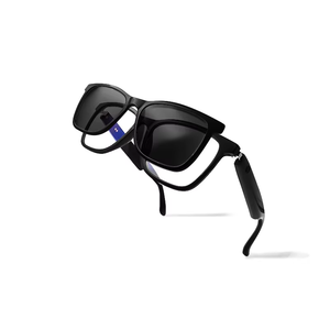 Gafas Inteligentes con Lentes Magnéticas Desmontables, Traducción por IA, Protección UV Polarizada y Anti-luz Azul, <span class=keywords><strong>Llamadas</strong></span> BT y Música - Product Image 5