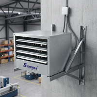 Calentador de Aire Eléctrico de Alta Capacidad de Calefacción de 100KW, Venta Directa del Fabricante Shiman, para Fábrica, Taller, Invernadero
