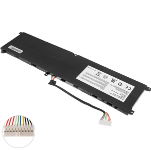 Batería ORG para Portátil <span class=keywords><strong>MSI</strong></span> BTY-M6L TIPO-B (GS65, PS63, <span class=keywords><strong>GS75</strong></span>, P65, WS65) 15.2V 5380mAh 80.25Wh Negro - Product Image 1