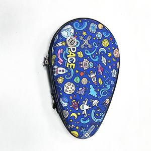 Sac de rangement pour raquette de tennis de table portable professionnel, étui rigide en EVA pour raquette, fermeture éclair pour <span class=keywords><strong>2</strong></span> raquettes - Product Image 2