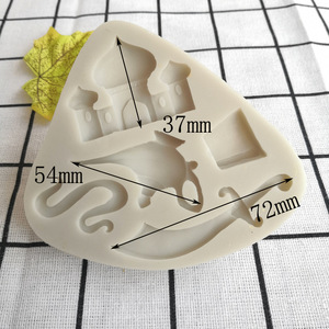 Moule en silicone K90 Château, Lampe, Pot, Couteau, Épée, Outils pour Fondant, Moule à Gâteau, Outil de Cuisson DIY Cuisine - Product Image 2