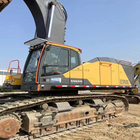 Grande pelle Volvo utilisée Volvo EC950EL avec moteur importé pour des performances supérieures