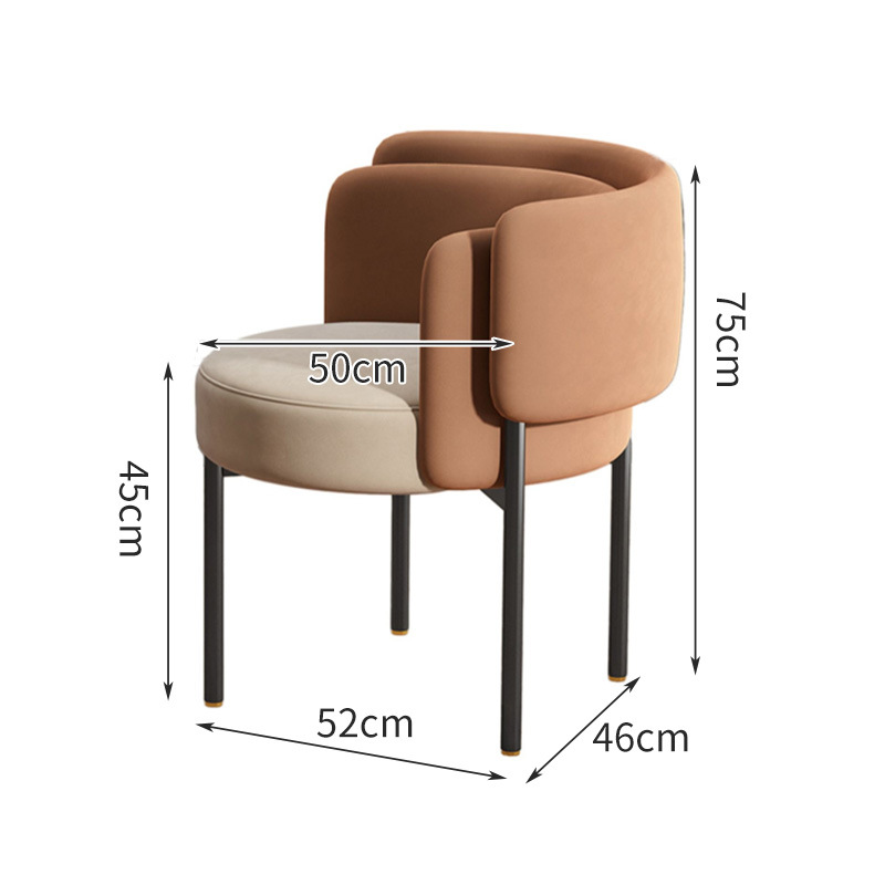 Coussin d'assise en velours 03, dossier 07