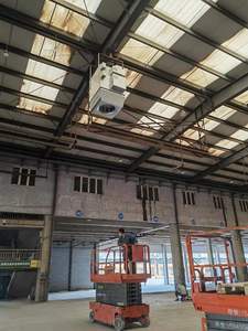 Unidad de calefacción industrial AirTS, control inalámbrico de espacio de alto brillo para almacén, taller, centro logístico, instalación de sala de <span class=keywords><strong>baloncesto</strong></span> - Product Image 6