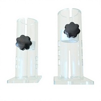 Support vertical en acrylique pour la fixation des souris en laboratoire, pour les expériences d'injection intraveineuse de la queue de souris
