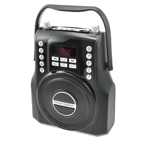 L-398 30W Multimedia Vierkante Luidspreker Met Bluetooth Tf Usb Fm Aux Handsfree Recorder 3.5Mm/6.5Mm Jack Voor Elektrische Gitaar