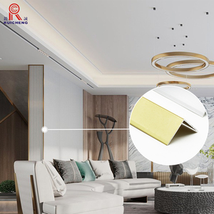 Ruicheng Garniture d'angle de <span class=keywords><strong>carrelage</strong></span> en métal personnalisée Profil décoratif à 90 degrés Bande de bordure d'angle en aluminium - Product Image 3