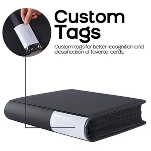 Classeur pour porte-cartes semi-rigide, convient aux pochettes de classement PS A, BGS, SGC et CSG pour cartes - Product Image 2