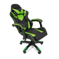 Chaise de jeu avec support lombaire haut-parleur LED de haute qualité prêt à expédier