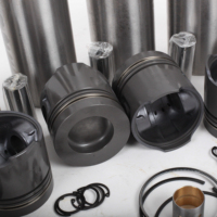 Kit de segments de piston et chemises de cylindre pour moteurs Mitsubishi S6K, S4K, S4S, S6R, S12R – Pièces durables pour moteurs diesel 4 cylindres de machines