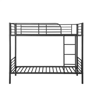 Litera de hierro doble para dormitorio, cama de metal para estudiantes de acero de alta calidad - Product Image 3