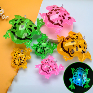 2025 personnalisé PVC gonflable sauter gonflable dessin animé <span class=keywords><strong>Animal</strong></span> <span class=keywords><strong>ballon</strong></span> saut grenouille jouet bébé support élastique corde rebond enfants grenouille verte - Product Image 1