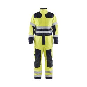BLAKLADER - 637815143389D104 Salopette Multinorm Jaune/Bleu Marine-VÊTEMENTS DE TRAVAIL ANTIFLAMME EAN 7330509501948 - Product Image 1