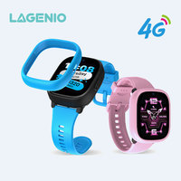 Montre connectée pour enfants LAGENIO avec design innovant, 4G GPS+LBS+WIFI, positionnement SOS, étanche IP68, vidéo, CE