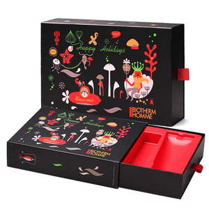 Luxury printing paper drawer box with transparent window