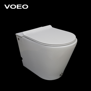 Foshan Factory VOEO Bathroom Furniture Sanitary Ware Ceramic <strong>Wc</strong> Floor Mounted Toilet Commode - Product Image 3