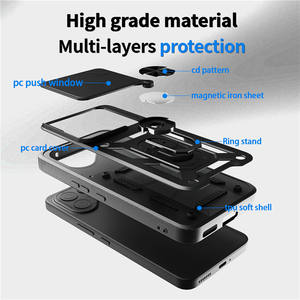 Nouvelle arrivée, coque de protection d'objectif pour téléphone Infinix Tecno Pova 7 Ultra, coque antichoc avec béquille - Product Image 5