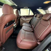 Kit Upgrade Interior Maybach untuk ML GLE W166 ke W167, Panel Pintu Layar Dashboard, Sarung Jok Kulit untuk Mercedes Benz ML GLE W166