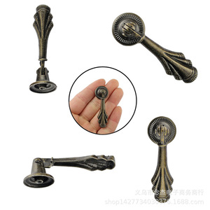 Tirador de Muebles en Forma de Tulipán de 57 mm, Tirador de Cajón de Aleación de Zinc, Estilo Tradicional, Duradero - Product Image 5