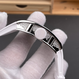 Montre automatique mécanique pour <span class=keywords><strong>femme</strong></span>, étanche, avec bijoux en cristal et diamants, série Lèvres, confortable à porter, cadeau haut de gamme tendance - Product Image 3