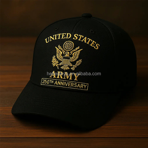Grosir topi bisbol titik Oxford Logo kustom dapat disesuaikan desainer pabrik kualitas tinggi mode bendera Amerika Serikat dapat disesuaikan pria wanita - Product Image 5