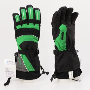Vente directe du fabricant Gants <span class=keywords><strong>de</strong></span> <span class=keywords><strong>ski</strong></span> verts pour le snowboard et le <span class=keywords><strong>ski</strong></span> Caractéristiques <span class=keywords><strong>de</strong></span> protection UV - Product Image 2