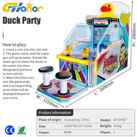 Machine de tir à jet d'eau à monnayeur pour centre commercial, simulateur de tir, jeu d'arcade Duck Party