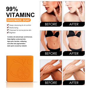 Jaysuing VC Beauty idratante sapone per il corpo pulito della pelle melanina che illumina il viso bianco prodotto per il lavaggio - Product Image 4
