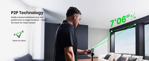 Medidor de Distancia Láser <span class=keywords><strong>Digital</strong></span> Portátil MiLESEEY S50 - Product Image 3