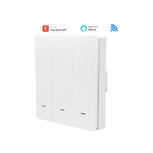 Offre Spéciale Maison intelligente télécommande Et calendrier Fonction Mur Bouton Mécanique Smart Light Tuya Commutateur Avec Alexa Et Goog La Maison