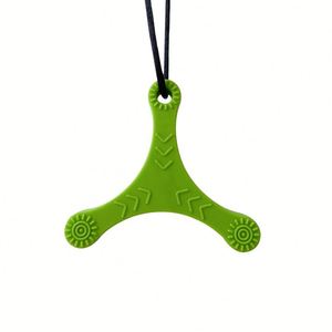 Collier à mâcher en forme de fléchettes, jouet sensoriel pour bébé, jouet à mâcher non toxique, jouets sensoriels pour enfants ayant des besoins spéciaux, âges 8-13, unisexe - Product Image 6