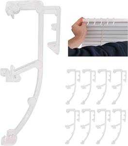 Offre spéciale Clips ouverts supérieurs et inférieurs pour stores romains Clip en plastique Installation extérieure - Product Image 3