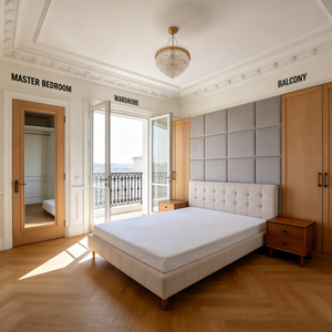 Services professionnels de conception d'architecture contemporaine française : <span class=keywords><strong>Maison</strong></span> moderne à deux étages avec 4 chambres et garage pour 2 voitures - Product Image 6