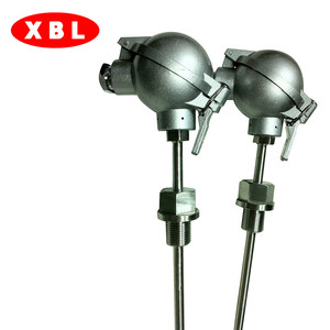 J Loại Cặp Nhiệt điện WRN-330 với mặt bích và 1/2 "NPT Thread, bao gồm máy phát nhiệt độ - Product Image 4