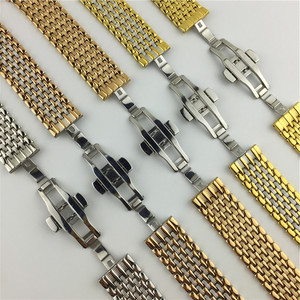 Correas de Reloj de Acero Inoxidable 316L Ultrafinas de 9 Eslabones Jialan, Aptas para Hombres y Mujeres, para Relojes <span class=keywords><strong>Longines</strong></span> - Product Image 4
