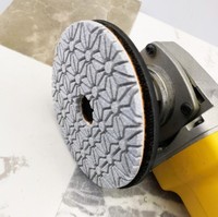 Outils abrasifs diamantés en 3 étapes Tampons de polissage humides à la main pour granit, marbre, céramique Tampons abrasifs pour sols avec revêtement diamanté