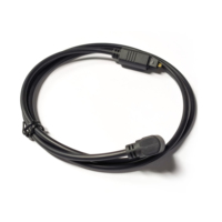 Câble de rallonge numérique optique Toslink à connecteur métallique, gaine PVC noire non blindée pour lecteur DVD, haut-parleur, téléphone, HDTV