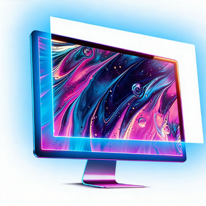 Panel de Pantalla Acrílico Bozaboza de 27 Pulgadas con Bloqueo de Luz Azul, Tipo Duro, Antideslumbrante, Compatible con PC/Portátil - Product Image 1