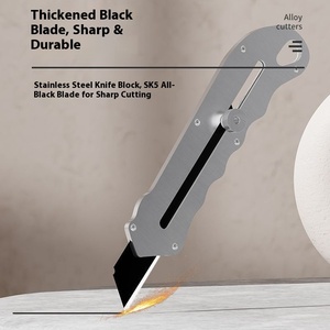 Đức Nhập Khẩu Nhiệm Vụ Nặng Nề Dày Thép Không Gỉ Tiện Ích Dao Gỉ Miễn Phí Công Nghiệp Cấp Giấy Hình Nền Cắt - Product Image 3