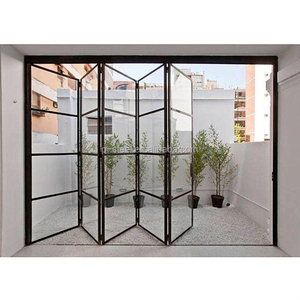 Window Partition Hydraulic Steel Door 2023-04 Modern Design Folding Customized Vertical Warehouse Decoration - Product Image 2