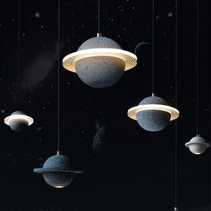 Suspension Luminaire Créative à Tête Unique Style Instagram pour Comptoir de Bar, Restaurant, Chambre, Vitrine de Magasin de Vêtements - Product Image 1